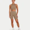 Pantaloncini Base da donna – grigio-verde Pantaloncini Base da donna – grigio-verde