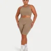 Pantaloncini Base da donna – grigio-verde Pantaloncini Base da donna – grigio-verde