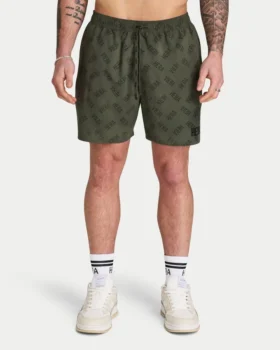 Pantaloncini da bagno da uomo reattivi all’acqua