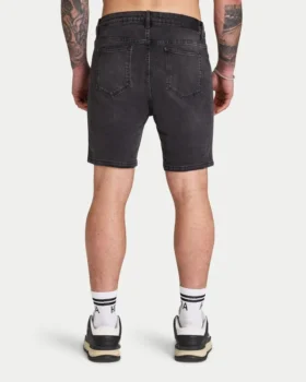 Pantaloncini da uomo slim fit – grigi