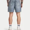 Pantaloncini in denim da uomo dal taglio rilassato Pantaloncini in denim da uomo dal taglio rilassato