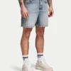 Pantaloncini in denim da uomo dal taglio rilassato Pantaloncini in denim da uomo dal taglio rilassato