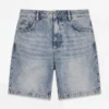 Pantaloncini in denim da uomo dal taglio rilassato Pantaloncini in denim da uomo dal taglio rilassato