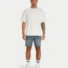 Pantaloncini slim fit da uomo – blue sand