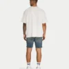 Pantaloncini slim fit da uomo – blue sand