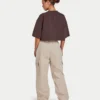 Pantaloni cargo da donna – color avena Pantaloni cargo da donna – color avena