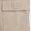 Pantaloni cargo da donna – color avena Pantaloni cargo da donna – color avena