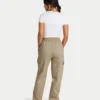 Pantaloni cargo da donna – grigio-verde Pantaloni cargo da donna – grigio-verde
