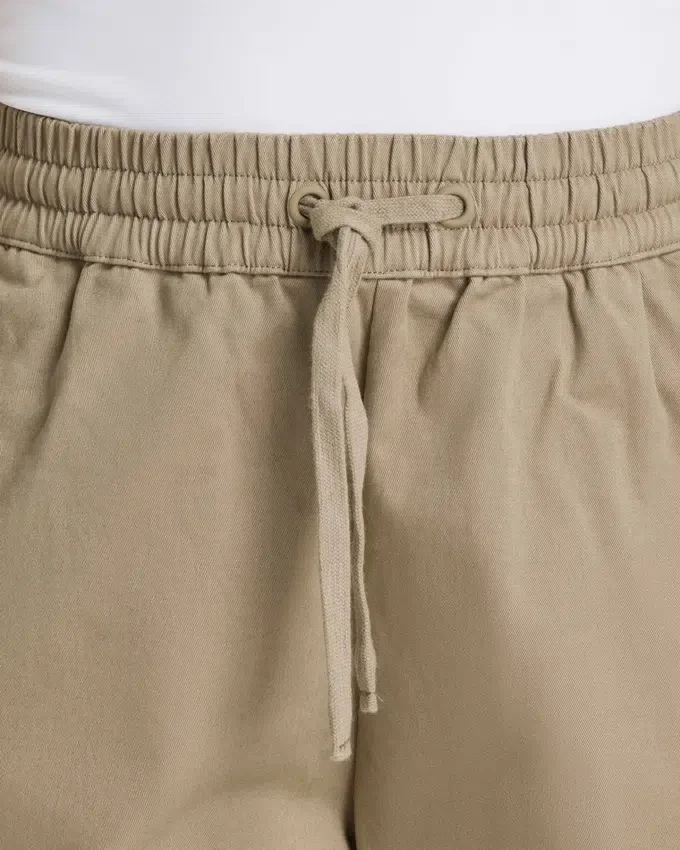 Pantaloni cargo da donna – grigio-verde Pantaloni cargo da donna – grigio-verde