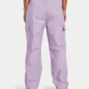Pantaloni cargo da donna – lilla primaverile Pantaloni cargo da donna – lilla primaverile