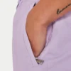 Pantaloni cargo da donna – lilla primaverile Pantaloni cargo da donna – lilla primaverile