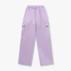 Pantaloni cargo da donna – lilla primaverile Pantaloni cargo da donna – lilla primaverile