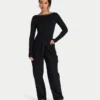Pantaloni cargo da donna – neri Pantaloni cargo da donna – neri