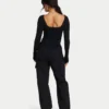 Pantaloni cargo da donna – neri Pantaloni cargo da donna – neri