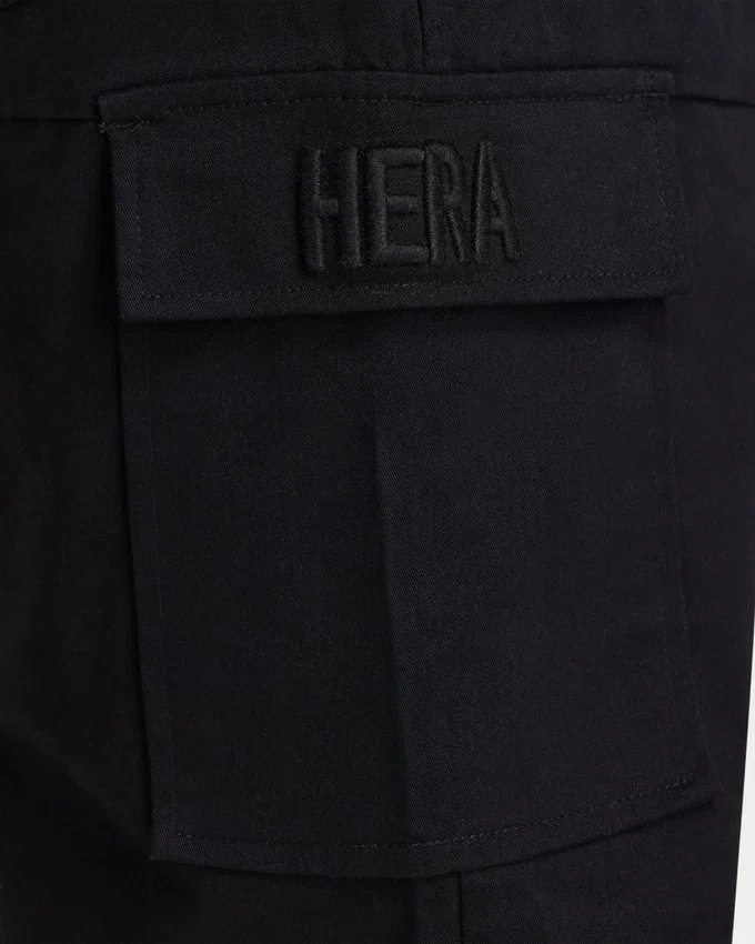 Pantaloni cargo da donna – neri Pantaloni cargo da donna – neri