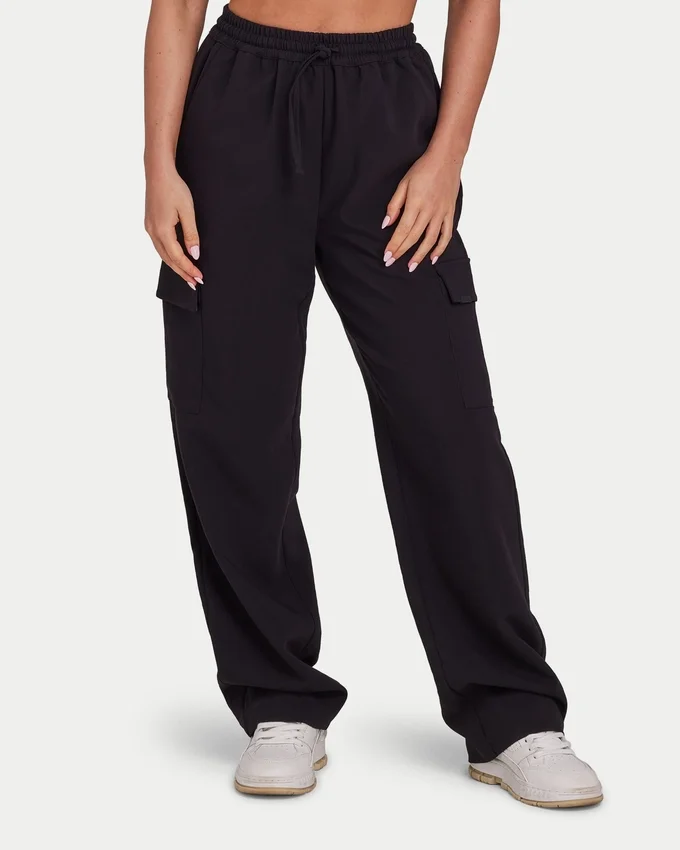 Pantaloni cargo da donna | Pantaloni cargo Studio – neri Pantaloni cargo da donna | Pantaloni cargo Studio – neri