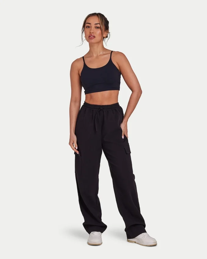 Pantaloni cargo da donna | Pantaloni cargo Studio – neri Pantaloni cargo da donna | Pantaloni cargo Studio – neri