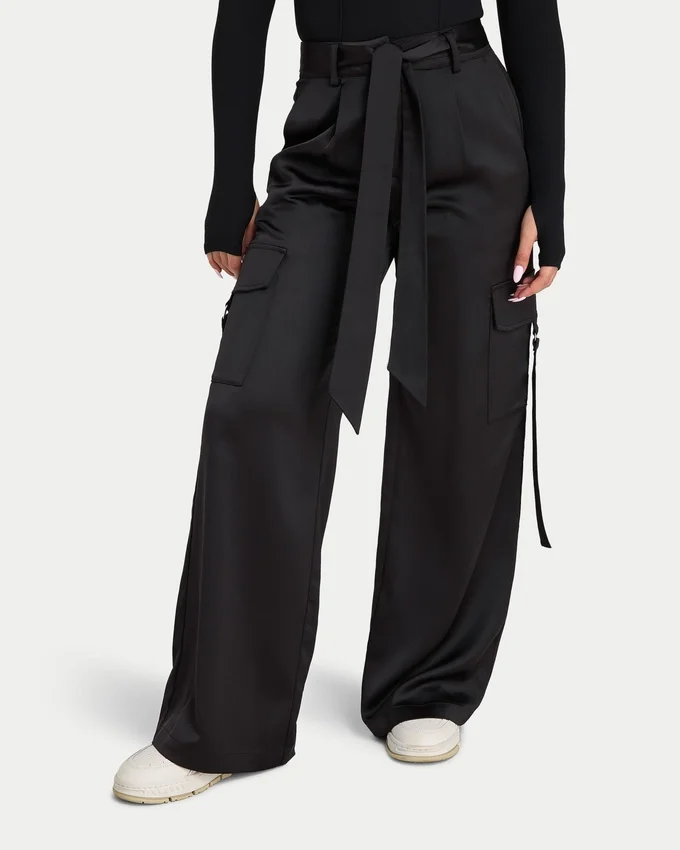 Pantaloni cargo da donna su misura Pantaloni cargo da donna su misura