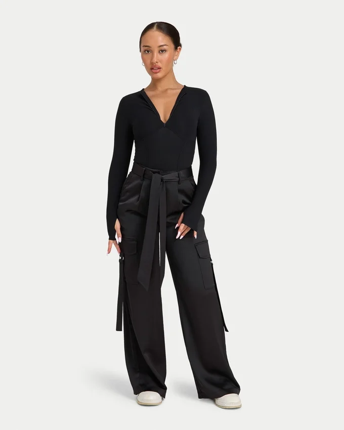 Pantaloni cargo da donna su misura Pantaloni cargo da donna su misura