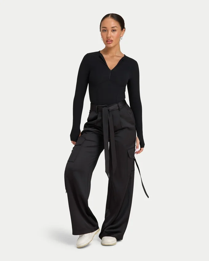 Pantaloni cargo da donna su misura Pantaloni cargo da donna su misura