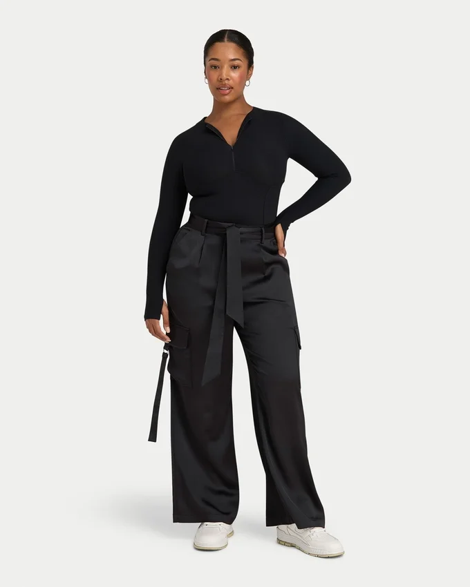 Pantaloni cargo da donna su misura Pantaloni cargo da donna su misura