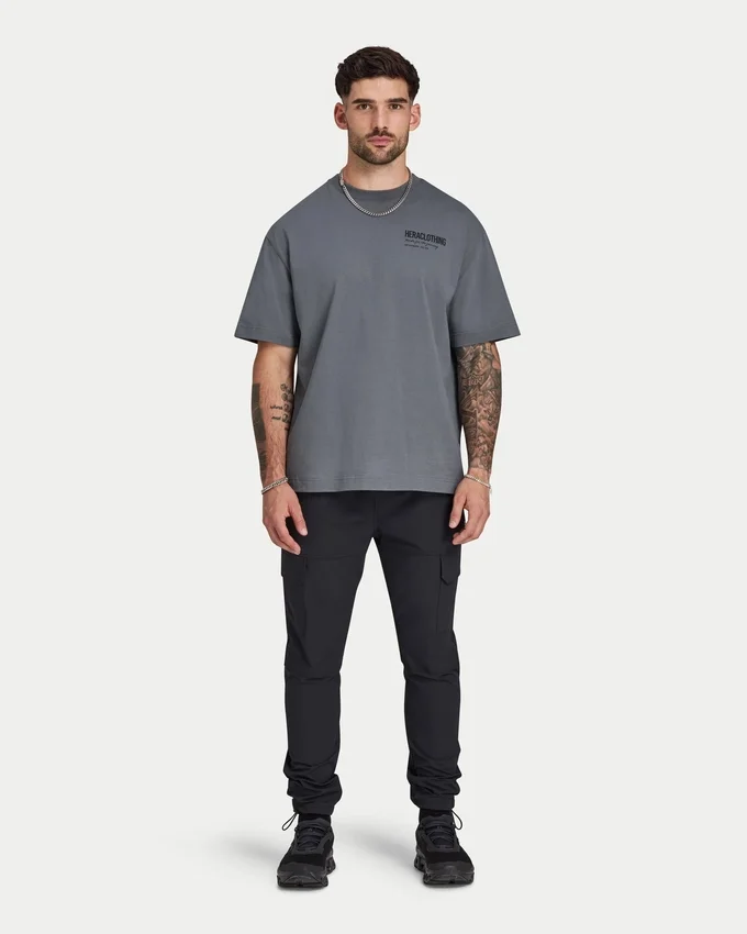 Pantaloni cargo da uomo affusolati Pantaloni cargo da uomo affusolati