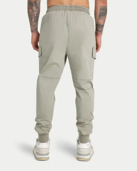 Pantaloni cargo da uomo – grigio verde