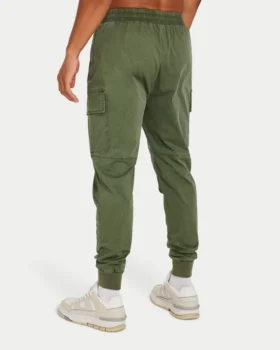 Pantaloni cargo da uomo – kaki scuro