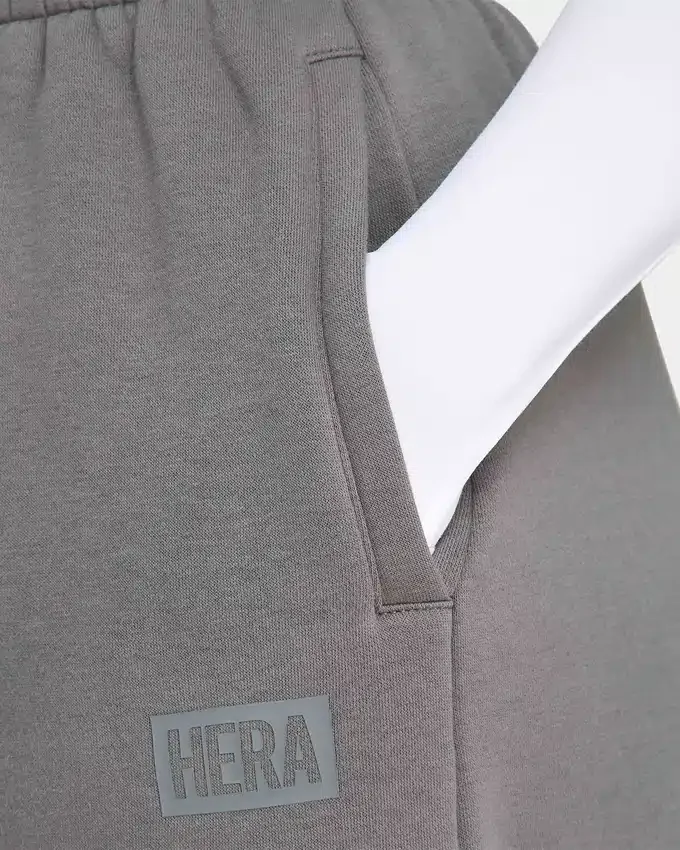 Pantaloni sportivi da donna a gamba larga – grigio antracite Pantaloni sportivi da donna a gamba larga – grigio antracite