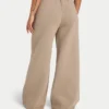 Pantaloni sportivi da donna a gamba larga – moka Pantaloni sportivi da donna a gamba larga – moka