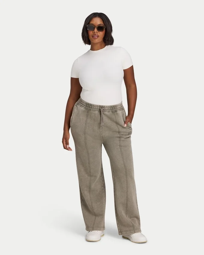 Pantaloni sportivi da donna Collective a gamba dritta Pantaloni sportivi da donna Collective a gamba dritta