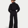 Pantaloni sportivi da donna Collective a gamba larga – nero Pantaloni sportivi da donna Collective a gamba larga – nero