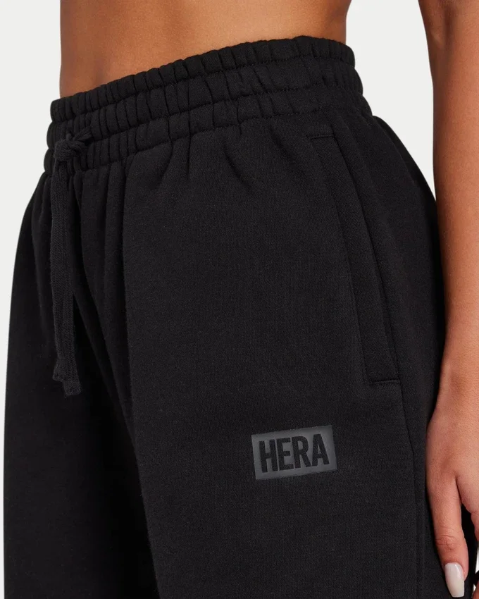 Pantaloni sportivi da donna Collective a gamba larga – nero Pantaloni sportivi da donna Collective a gamba larga – nero