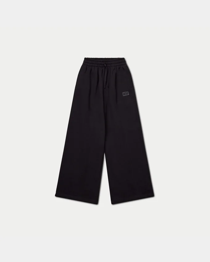 Pantaloni sportivi da donna Collective a gamba larga – nero Pantaloni sportivi da donna Collective a gamba larga – nero
