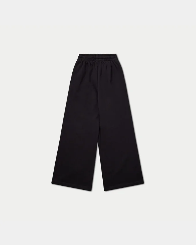 Pantaloni sportivi da donna Collective a gamba larga – nero Pantaloni sportivi da donna Collective a gamba larga – nero