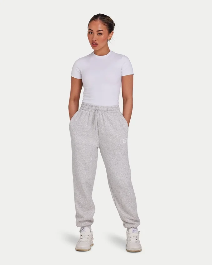 Pantaloni sportivi da donna – grigio melange Pantaloni sportivi da donna – grigio melange