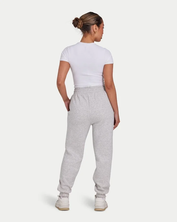 Pantaloni sportivi da donna – grigio melange Pantaloni sportivi da donna – grigio melange