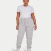 Pantaloni sportivi da donna – grigio melange Pantaloni sportivi da donna – grigio melange