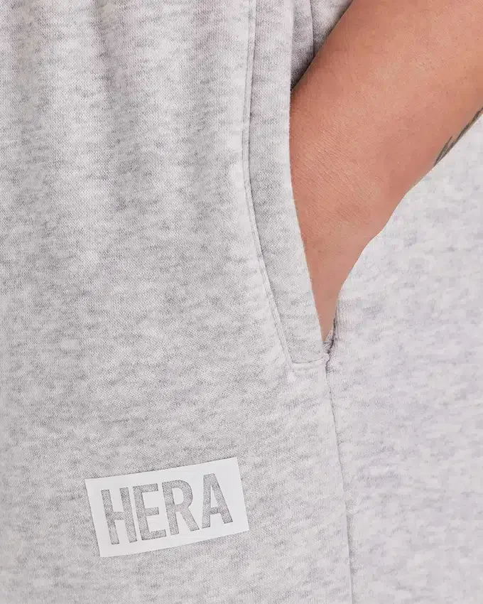 Pantaloni sportivi da donna – grigio melange Pantaloni sportivi da donna – grigio melange