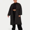 Piumino lungo da donna – nero Piumino lungo da donna – nero