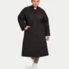 Piumino lungo da donna – nero Piumino lungo da donna – nero