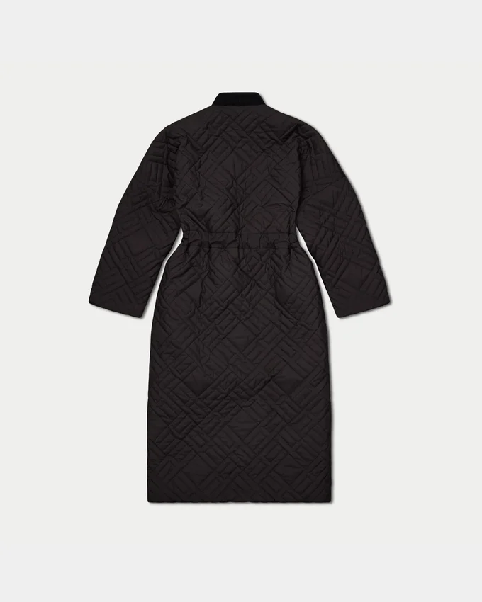Piumino lungo da donna – nero Piumino lungo da donna – nero