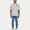 Spray-On jeans strappati da uomo – blu medio Spray-On jeans strappati da uomo – blu medio