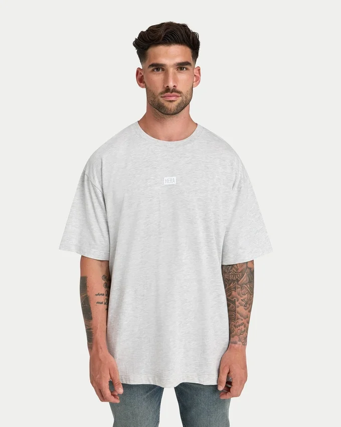 T-shirt da uomo “Collective” – grigio melange T-shirt da uomo “Collective” – grigio melange