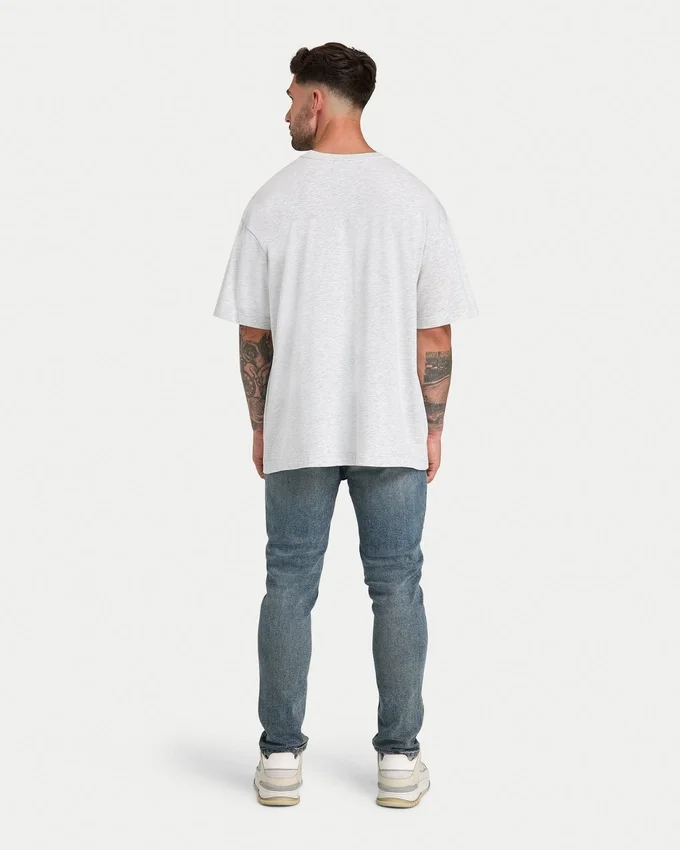 T-shirt da uomo “Collective” – grigio melange T-shirt da uomo “Collective” – grigio melange