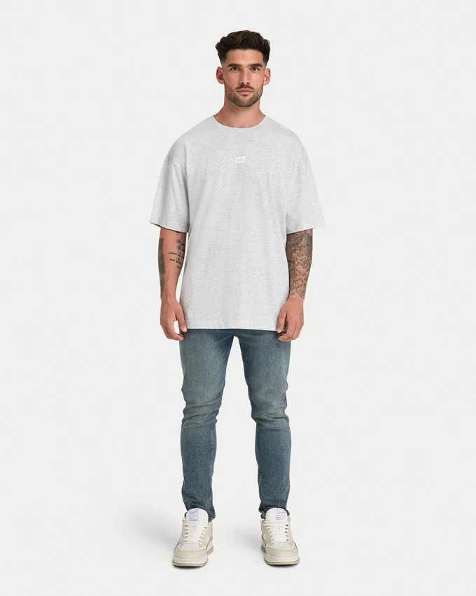 T-shirt da uomo “Collective” – grigio melange T-shirt da uomo “Collective” – grigio melange