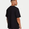 T-shirt da uomo Label – nera