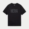 T-shirt da uomo Label – nera