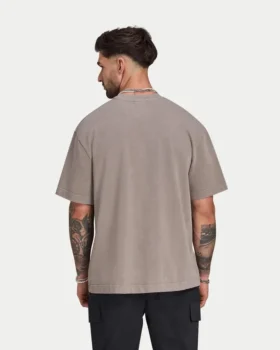 T-shirt da uomo oversize con effetto lavato Signature