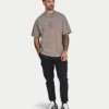 T-shirt da uomo oversize con effetto lavato Signature
